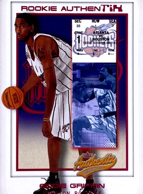 【iR】NBA球星卡 Fleer 埃迪 格里芬 Eddie Griffin 限量 新秀卡
