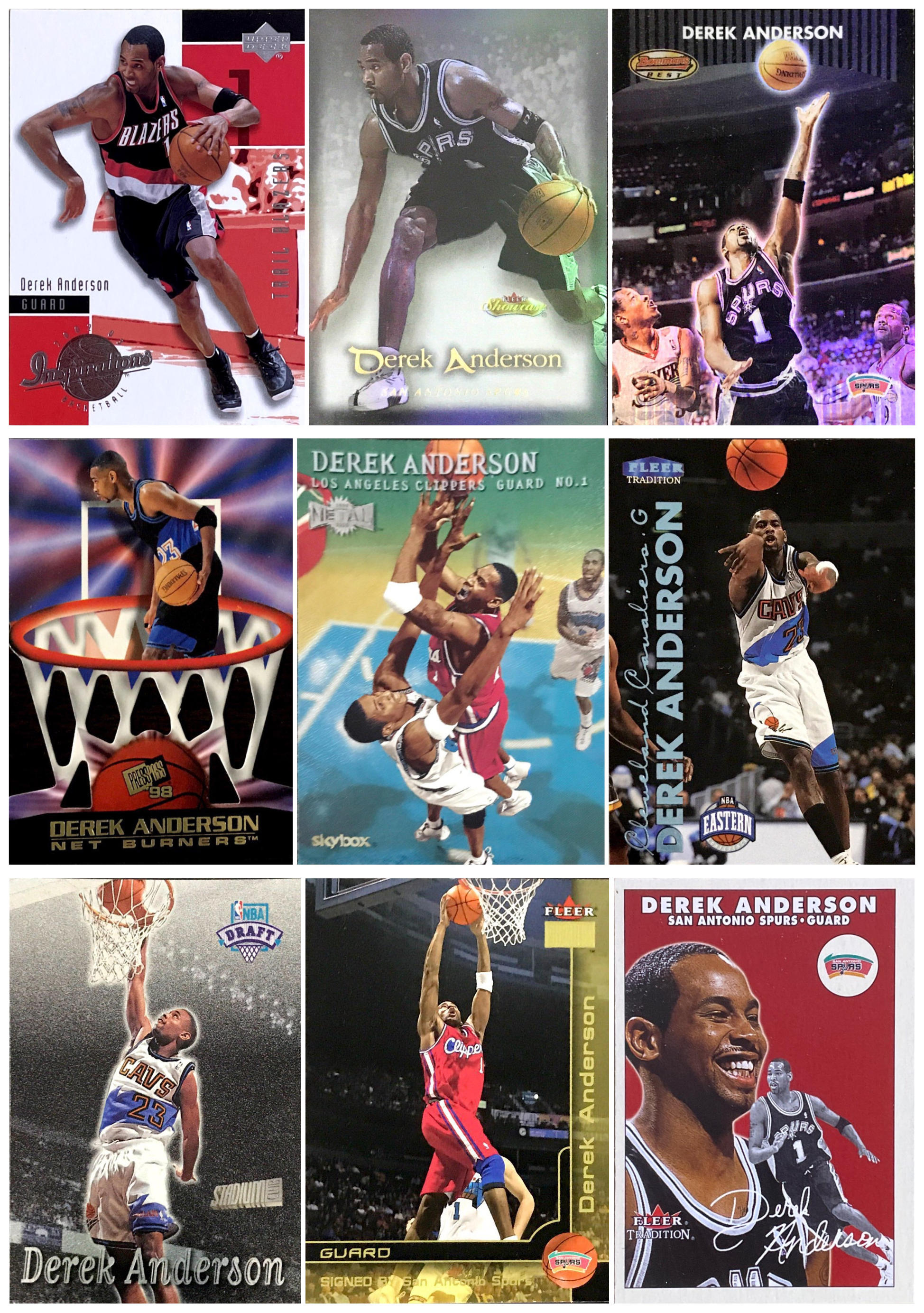 球星卡NBA德里克安德森