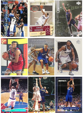 【iR】NBA球星卡 Topps UD 朱万 霍华德 Juwan Howard 普卡 特卡