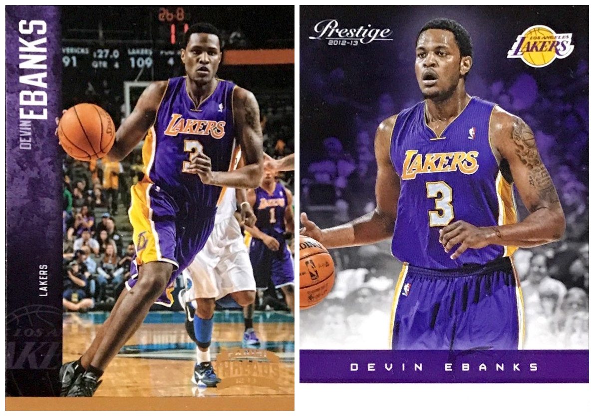 【iR】NBA球星卡 Panini 德文 伊班克斯 Devin Ebanks 湖人 普卡