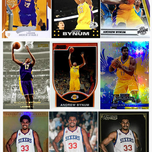 【iR】正版NBA球星卡 Panini 安德鲁 拜纳姆 Andrew Bynum 湖人