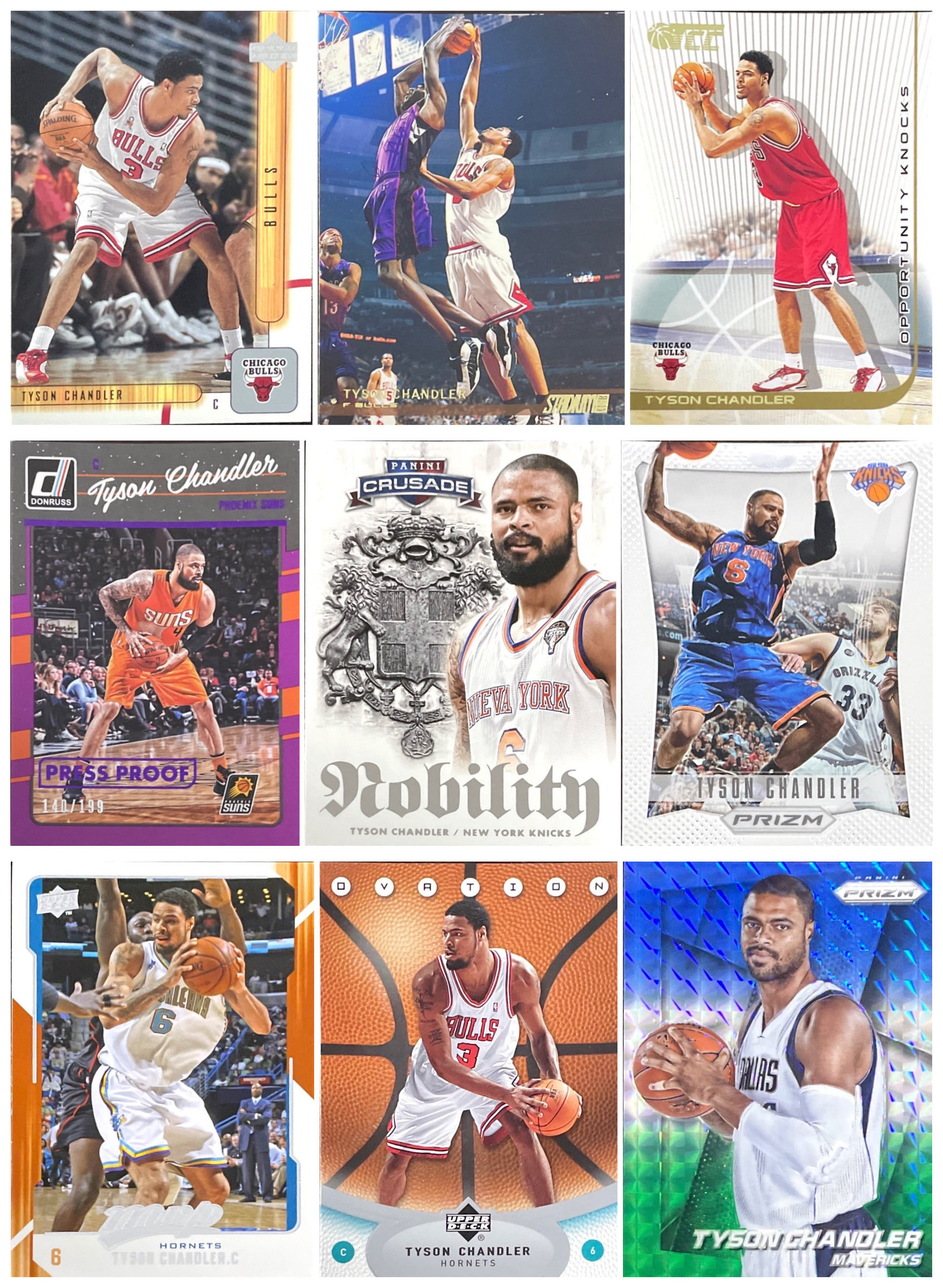 经典球星卡NBA泰森钱德勒