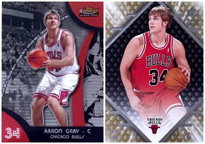 【iR】NBA球星卡 Topps Upper Deck 阿隆 格雷 Aaron Gray 新秀卡