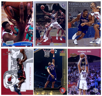 NBA正版肯达尔吉尔经典球星卡