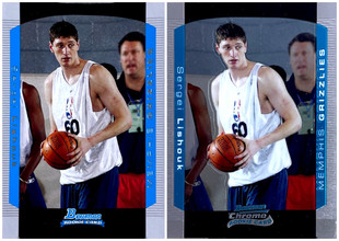 【iR】NBA球星卡 Topps 塞尔吉 里什楚克 Sergei Lishouk 新秀卡