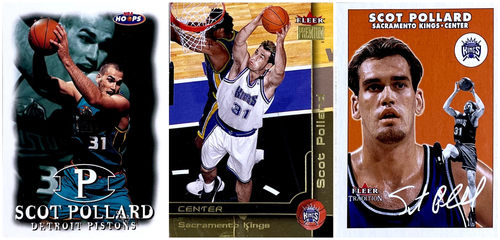 NBA正版斯科特波拉德经典球星卡