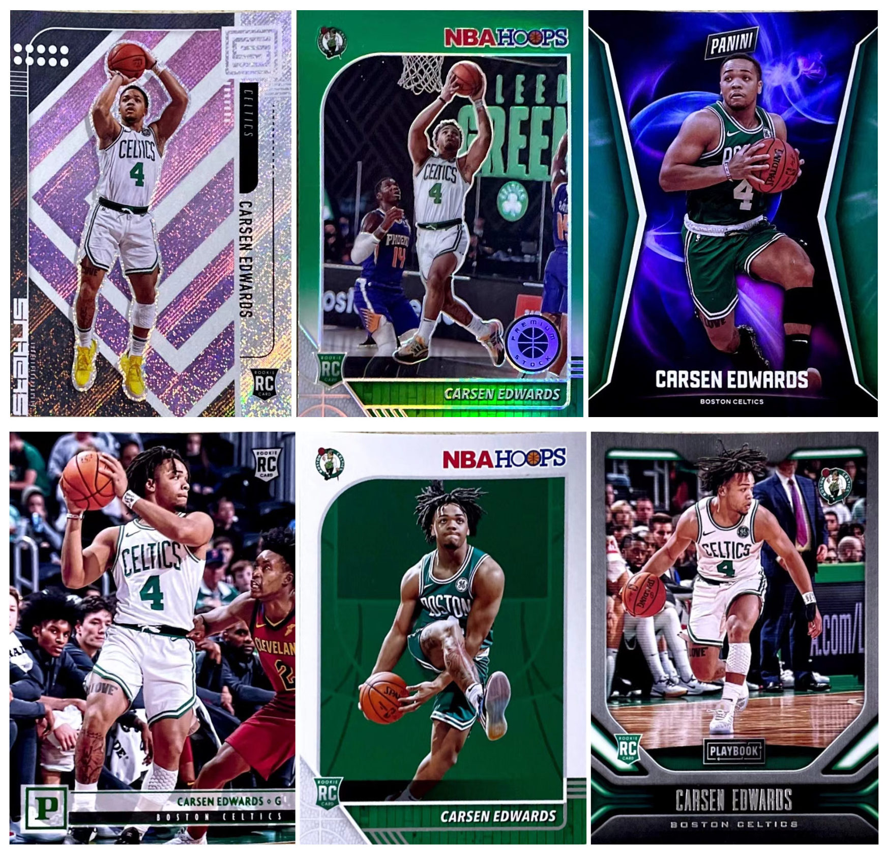 NBA正版卡森爱德华兹球星卡