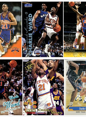 【iR】NBA球星卡 Topps Fleer 查理 沃德 Charlie Ward 新秀 普卡