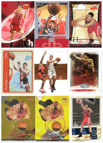 NBA正版姚明经典球星卡