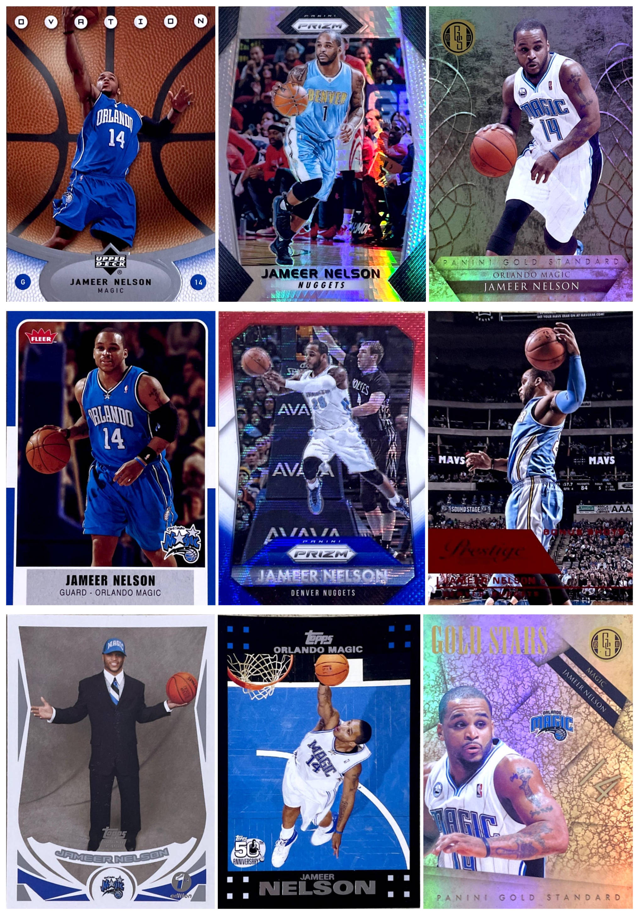 NBA正版贾马尔尼尔森经典球星卡