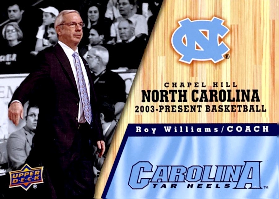 北卡正版罗伊威廉姆斯球星卡