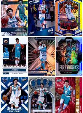 【iR】正版NBA球星卡 Panini 拉梅洛 鲍尔 LaMelo Ball 三球 黄蜂