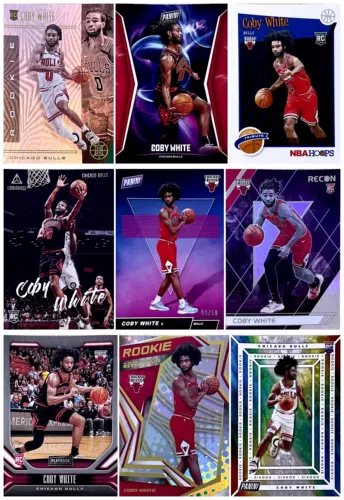 [IR] Звездная карта NBA Panini Kobe White Boby White Limited Refracting Roberie Card