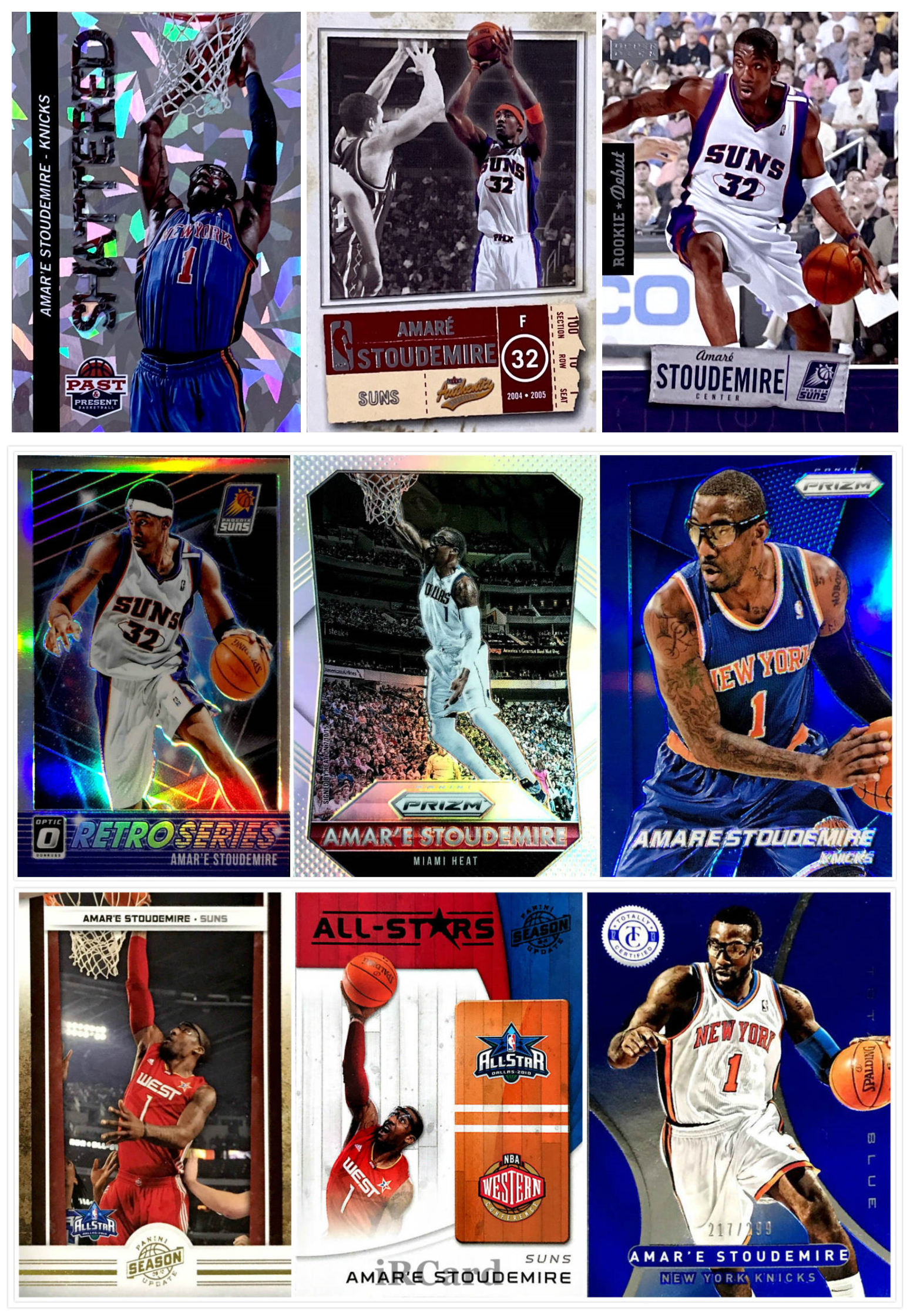 NBA正版阿玛雷斯塔德迈尔球星卡