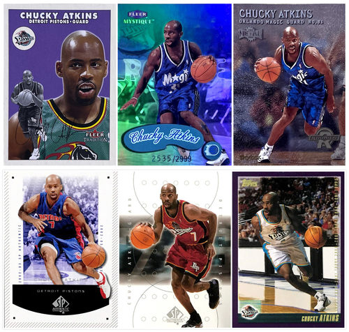 【iR】NBA球星卡 Topps UD 查基 阿特金斯 Chucky Atkins 普特卡