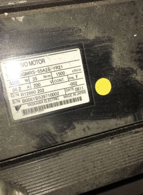 SGMRS-55A2A-YR21安川电机二手进口电机