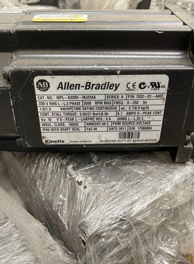 MPL-A320H-MJ22AA电机Allen-Bradley 电机