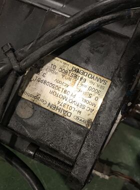 DAIHEN伺服电机 机器人马达 W-L01374   P60B13050DBPD1 现货