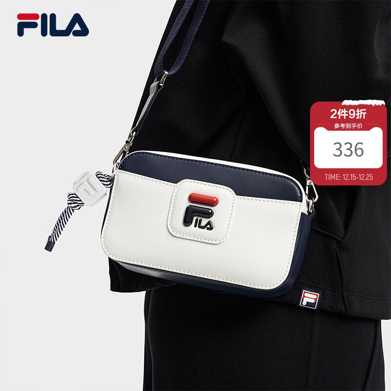 小方包|FILA 斐乐官方女挎包百搭运动时尚休闲单肩包斜挎包随身