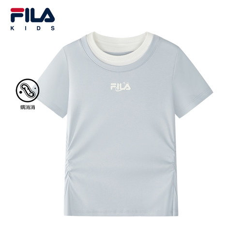 FILAKIDS斐乐针织短袖衫