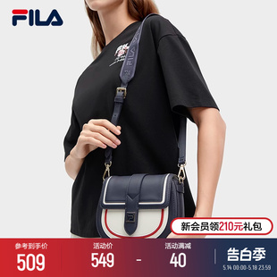 新款 时尚 斐乐官方女包挎包2024春季 FILA 包包新月包单肩包斜挎包