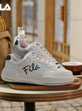 CAMPUS|易烊千玺同款FILA斐乐官方男鞋小白鞋板鞋厚底运动休闲鞋