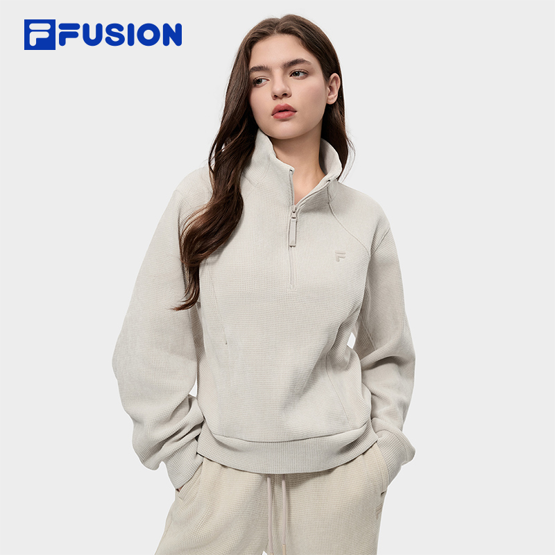 FILAFUSION斐乐女子套头卫衣