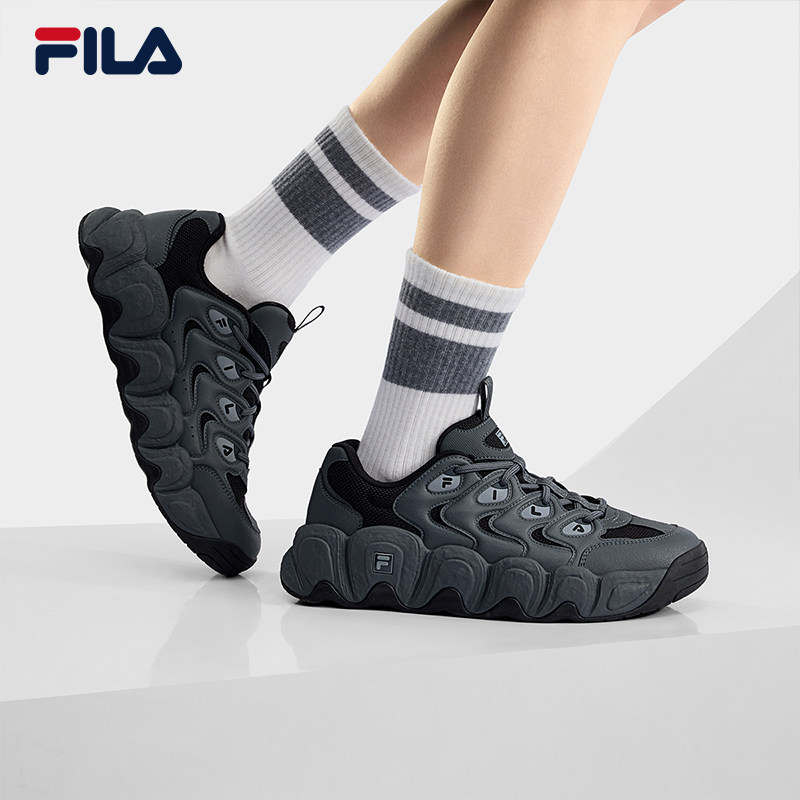 可颂IS|FILA 斐乐官方男鞋老爹鞋2026春季新款厚底增高休闲运动鞋