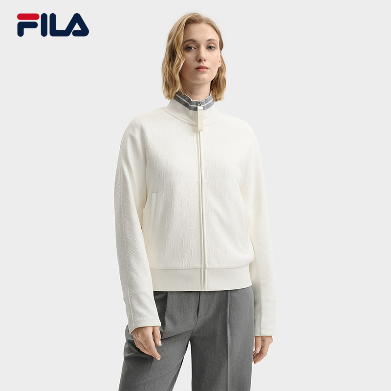 FILA斐乐女士针织长袖外套