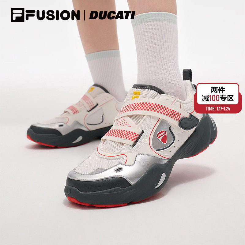 FILA FUSION｜DUCATI斐乐潮牌水滴鞋玛丽珍女鞋赛车鞋薄底运动鞋,运动鞋new,运动休闲鞋,淘宝优惠券,粉丝福利购,淘宝优惠卷