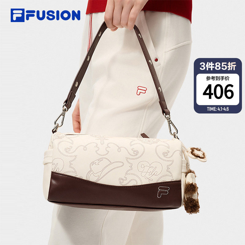 方糖吐司包|FILA FUSION斐乐包包单肩包斜挎包女包相机挎包通勤包