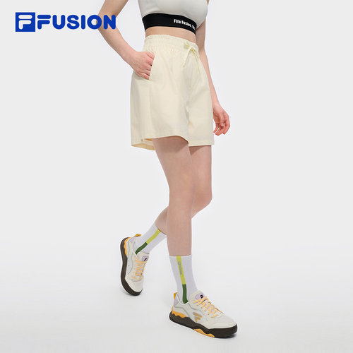 FILAFUSION斐乐潮牌梭织短裤