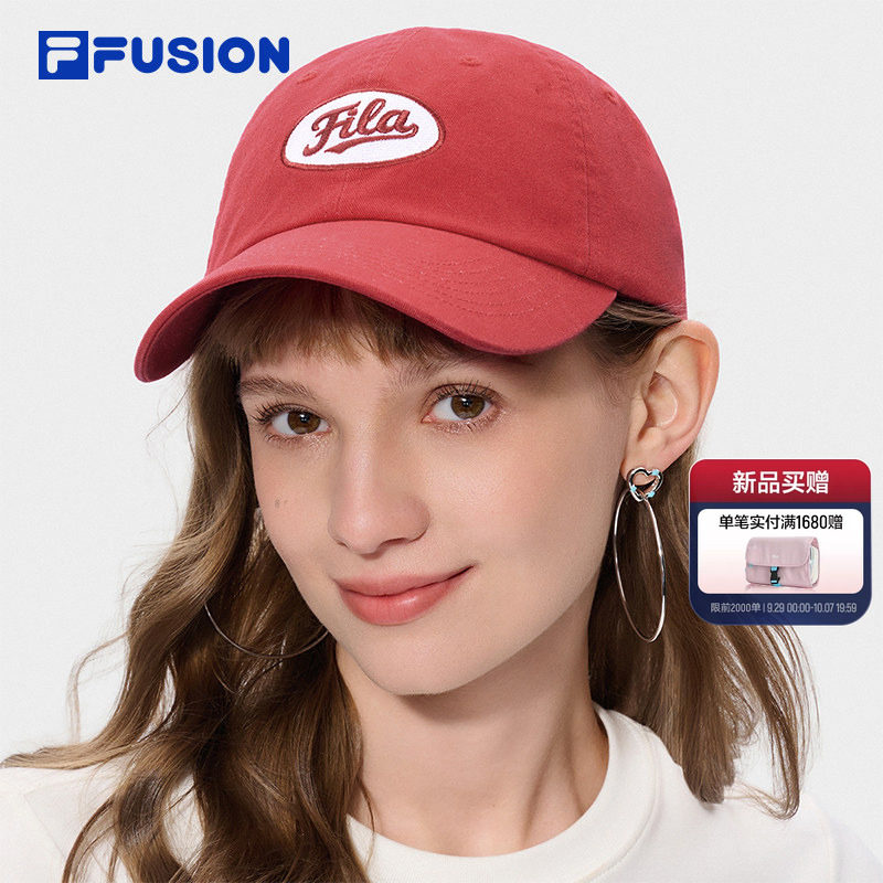 【章昊同款】斐乐棒棒糖帽丨FILA FUSION帽子26秋季新款棒球帽