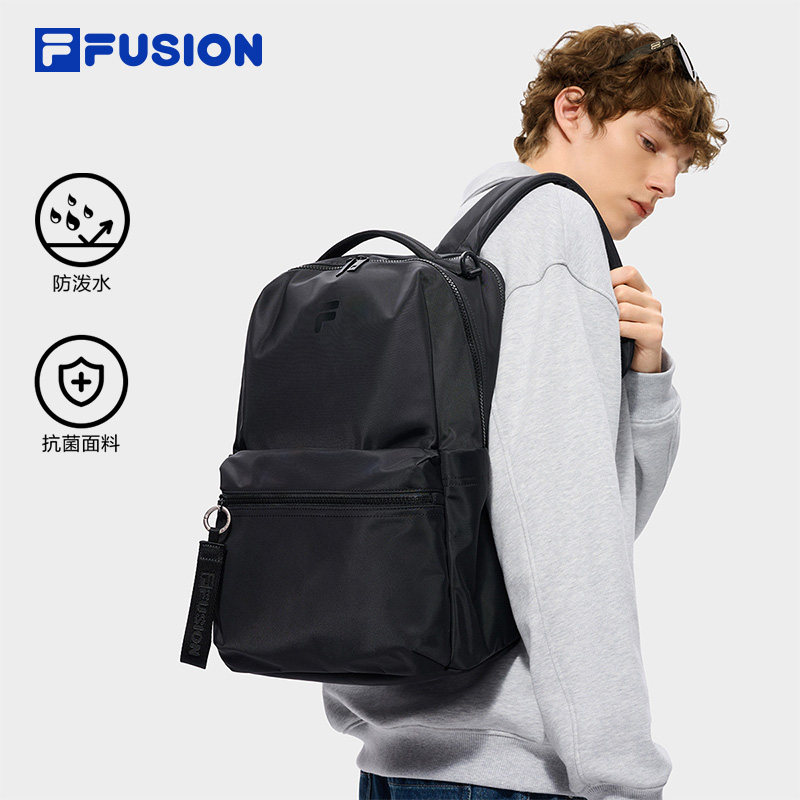 FILA FUSION斐乐包包官方情侣款背包2026新款电脑包双肩包书包