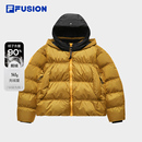 NEMEN斐乐潮牌2025冬新款 FUSION 鹅绒羽绒服女 FILA 赵露思同款