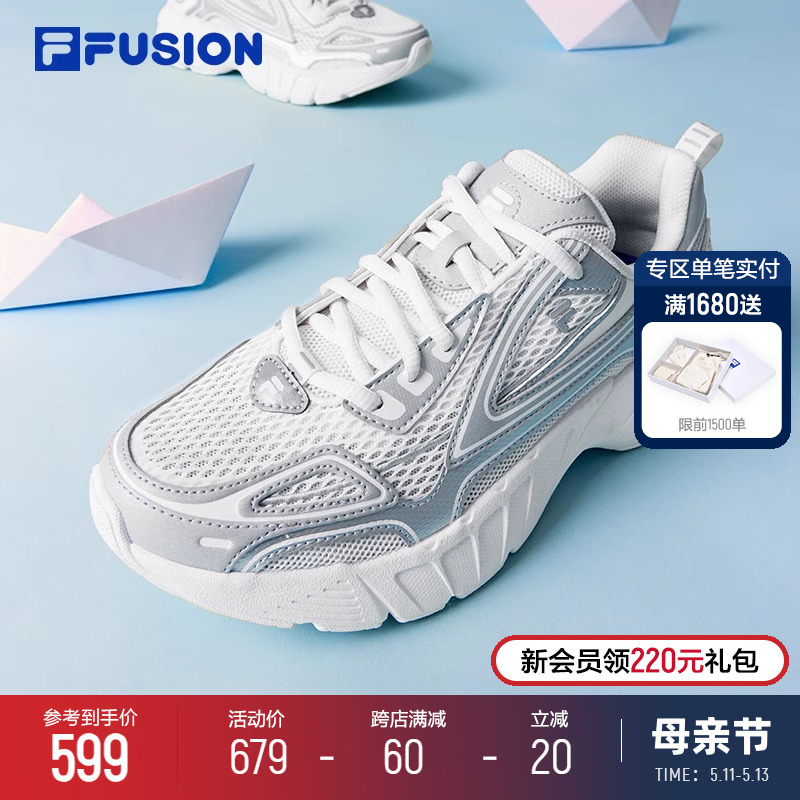 FILAFUSION斐乐潮牌男跑步鞋