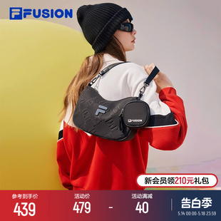 女包小挎包运动腋下包休闲包斜挎包单肩包 斐乐潮牌 FUSION FILA