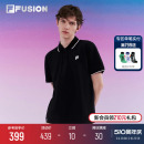 翻领T恤运动上衣 FILA POLO衫 FUSION斐乐潮牌短袖 男子2024夏季 新款