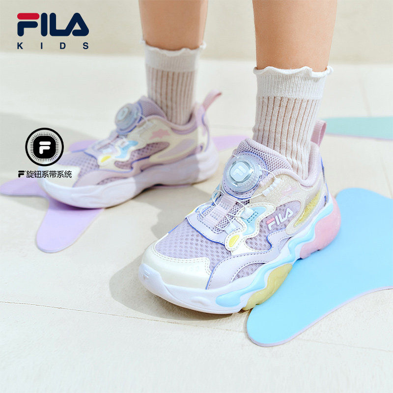 FILA KIDS斐乐童鞋儿童闪灯鞋2026夏季新款男女小童运动