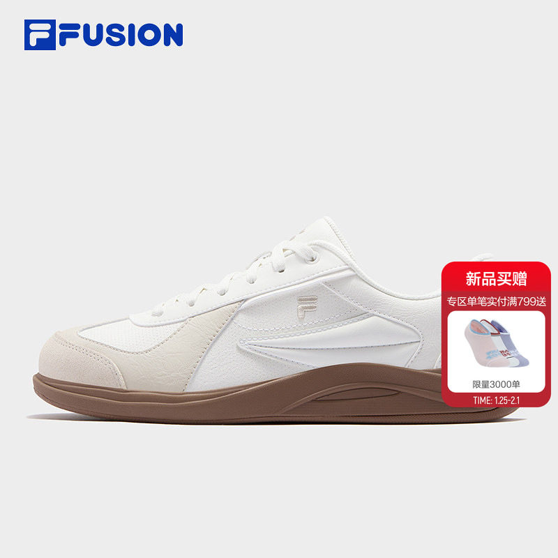 FILA FUSION斐乐潮牌男鞋复古薄底板鞋2026春季新款德训鞋小白鞋,运动鞋new,板鞋,淘宝优惠券,粉丝福利购,淘宝优惠卷