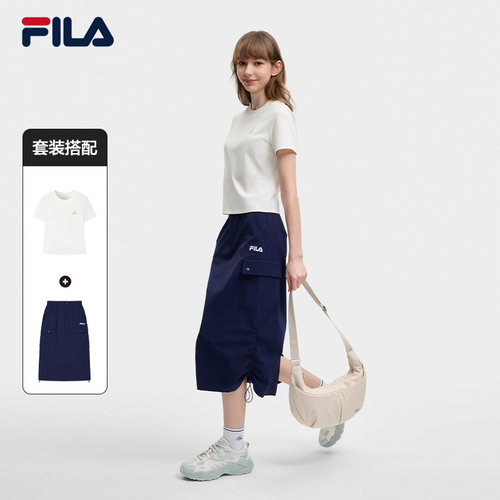 FILA斐乐短袖运动套装
