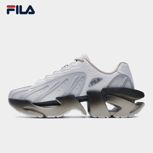 V头鞋|FILA 斐乐官方男鞋VETTA X老爹鞋2026春季新款增高运动鞋