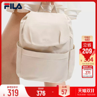 斐乐双肩包丨FILA背包26新款女子迷你翻盖轻量小书包挎包休闲小包