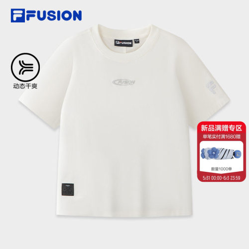 FILAFUSION斐乐潮牌短袖T