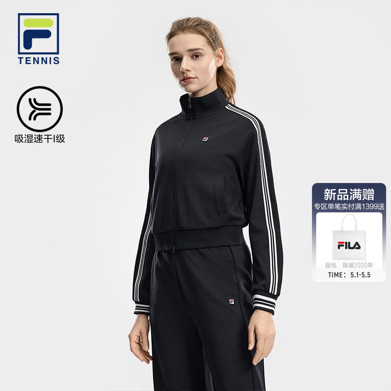 FILA SETTANTA胜利夹克斐乐女外套26夏新款网球运动吸湿速干上衣