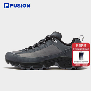 Como X丨章昊同款 FILA FUSION斐乐男鞋登山鞋夏季透气网纱运动鞋