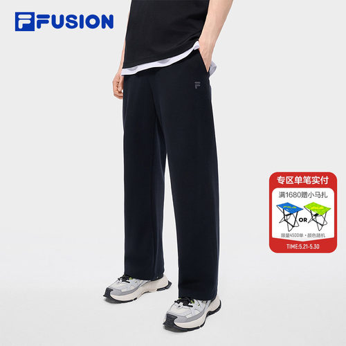 FILAFUSION斐乐男子针织长裤