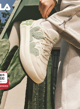 仙人掌|FILA 斐乐秋季女子CACTI 摩登板鞋款舒适厚底休闲鞋运动鞋