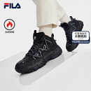老爹鞋 2025冬季 新款 猫爪6代 休闲鞋 FILA斐乐女鞋 棉鞋 中高帮加绒鞋