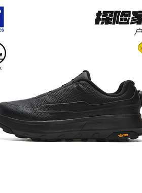 探险家3|FILA斐乐户外鞋男鞋新款BOA低帮运动鞋皮面防水跑鞋黑色